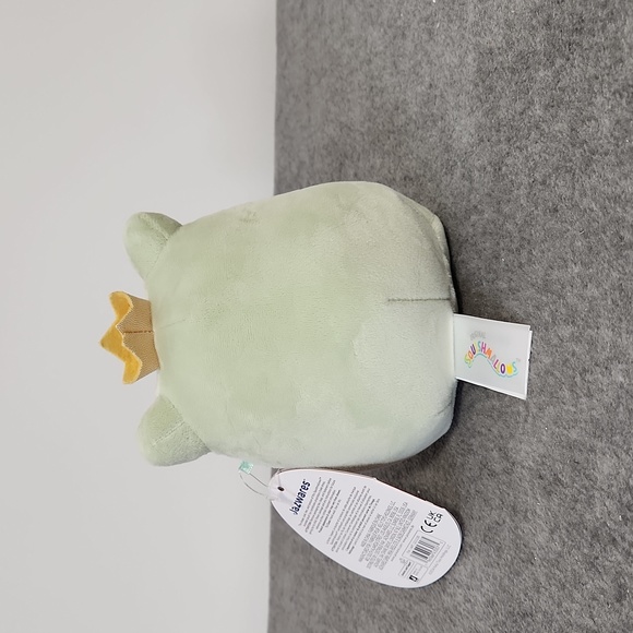 Fenra 6" Squishmallow stuffed animal Pastel Valentines Day Frog with crown - Picture 4 of 5
